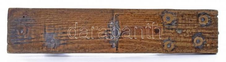 1915 Buldog katonai sapkákkal, bronz emlék, h: 13,5 cm