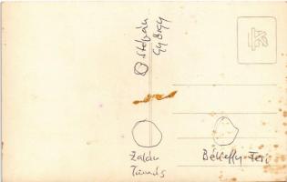 Magyar katonák csoportja / Hungarian military, group of soldiers. photo (fl)