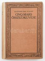 Alfred de Vigny: Cinq-Mars összeesküvése. Bp., é.n. Génius. Számozott 128/1500. Kiadói félvászon köt...