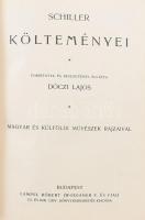 3 kötet a Remekírók képes könyvtárából: Heine (19.), Tóth Kálmán (7.), Schiller (9.) Leszik Károly f...