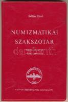 Saltzer Ernő: Numizmatikai szakszótár. Angol-magyar, német-magyar. Budapest, MÉE, 1979. Műbőr kötésben