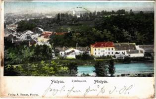 1902 Pöstyén, Piestany; látkép. A. Bernas kiadása / general view (EK)