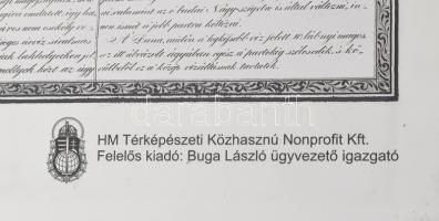 2009 Alap 's vizhelyzeti térképe Buda és Pest szabad királyi fő Városainak, mellyet a' N. ...
