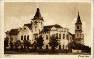 1929 Siófok, Községháza, Balatonvidéki Takarékpénztár (EK)