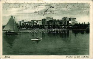 1924 Siófok, Hullám és Sió szállodák (EK)