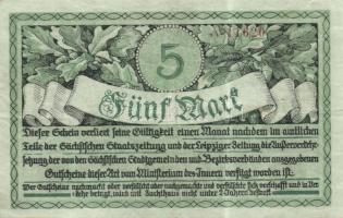 Német Birodalom/Weimari Köztársaság/Rochlitz, Amtshauptmannschaft 1923.11.1. 5M T:II/III