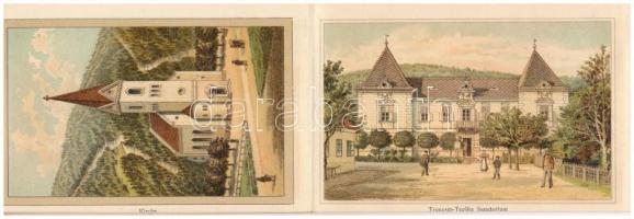 Trencsénteplic, Trencianske Teplice; In Ober-Ungarn. Stärkstes und Heilkräftigstes Schwefelbad der Ö...