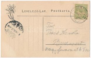 1905 Tátrafüred, Ótátrafüred, Altschmecks, Stary Smokovec (Tátra, Magas-Tátra, Vysoké Tatry); Izabel...