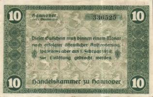 Német Birodalom/Weimari Köztársaság/Hannover, Handelskammer 1923.8.8. 1000.000M T:II