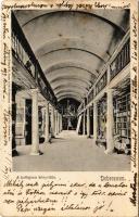 1911 Debrecen, a kollégium könyvtára, belső. Telegdi K. Lajos utóda kiadása, Haranghy Gy. amateur felvétele (EK)