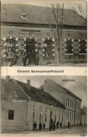 1916 Szentlőrinc, Baranyaszentlőrinc; adóhivatal, Rosenberger Márk üzlete (Rb)