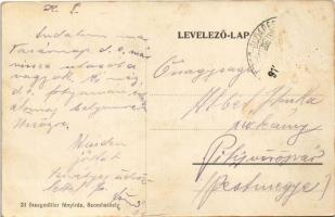 1916 Szentlőrinc, Baranyaszentlőrinc; adóhivatal, Rosenberger Márk üzlete (Rb)