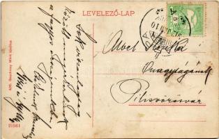 1912 Pilisvörösvár, Lipót akna telep, bánya, gépház. Geschmay Márk kiadása (fl)