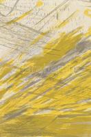 Bukta Imre (1952-): Tájkép II., 1989. Ofszet litográfia, papír. Jelzett. Számozott (16/30). 52x72 cm...