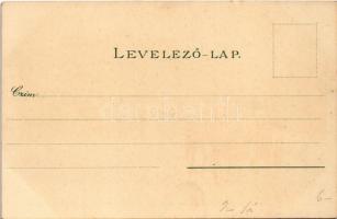 Budapest VII. Központi (Keleti) pályaudvar, fiáker / Centralbahnhof. Künstlerpostkarte No. 2874. von...