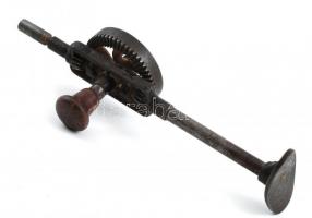 Régi furdancs fúró, kissé kopott állapotban, h:30cm