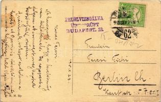 1915 Budapest IV. Újpest, Árpád út, Nasser Testvérek, Weber férfi szabó, Kozma fényképész, gőzmosoda...