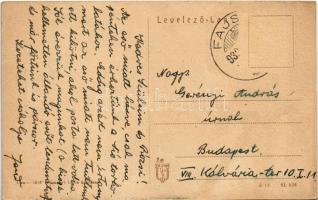 1933 Fajsz, Pest-Fajsz; Halászat a Hold Dunán. Somogyi Lajos kiadása