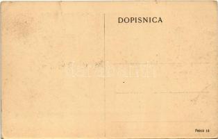 Sibenik, Sebenico; Svecanost na Poljani dneva 18-8. 1913 / Katonai parádé / military parade (EK)