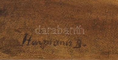 Harmann Béla (?-?): Kosok. Olaj, vászon. Jelzett. Dekoratív, kissé sérült fakeretben, 40×50 cm