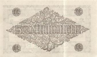 Német Birodalom/Weimari Köztársaság/Darmstadt/Hessische Landesbank 1923.9.1. 50.000.000M T:I-