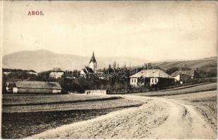 1913 Abos, Obisovce; út. Divald Károly fia / street