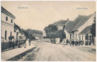 1912 Szenice, Szenicz, Senitz, Senica; Kunoi utca, üzlet / street, shop (EK)