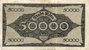 Német Birodalom/Weimari Köztársaság/Köln 1923.7.2. 50.000M (8x) T:II,III