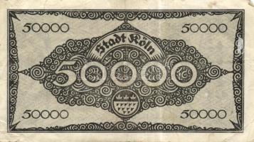 Német Birodalom/Weimari Köztársaság/Köln 1923.7.2. 50.000M (8x) T:II,III