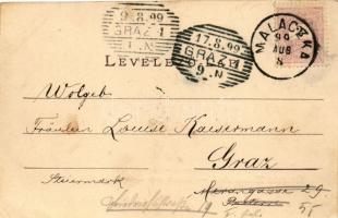 1899 (Vorläufer) Malacka, Malacky; Hattyú tó. Wiesner / Schwanenteich / Swan lake, pond