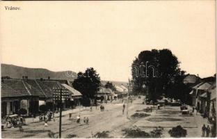 Varannó, Vránov nad Toplou; Fő utca, piaci árusok. Alexander Halász / main street, market vendors