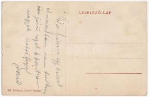 Lednicróna, Lednicz-Rovne, Lednicz-Rownye, Lednické Rovne (Puhó); Üveggyár a téglagyártól nézve, fal...