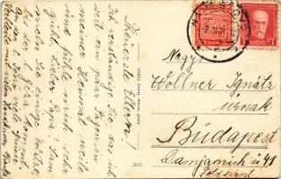 1931 Námesztó, Námestovo; Vendéglő és kávéház, autóbusz. Adolf Ferenc kiadása / Jedalna Kavarna, Hos...