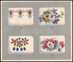 cca 1930 Weiss Manfréd Acél- és Fémművei Rt. kályha és tűzhely árjegyzéke, színes mintamelléklettel,...