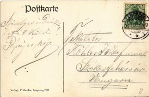 1906 Langeoog, Badekutschen am Strande / beach cabins