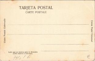 Campeche, Parada de tranvia / tramway stop, horse-drawn trams / lóvasút (EK)