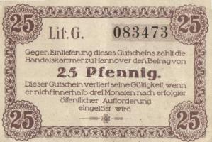 Német Birodalom/Weimari Köztársaság/Hannover 1920.3.1. 25Pf + 1920.3.15. 25Pf T:II