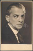1937 Ludwig Hirschfeld (1882-1942) osztrák kabarészerző, rendező, dramaturg saját kezűleg megírt, al...