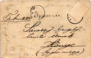 1904 Segesvár, Schässburg, Sighisoara; Petőfi szobor. Petrovits F. kiadása / statue, monument (szaka...