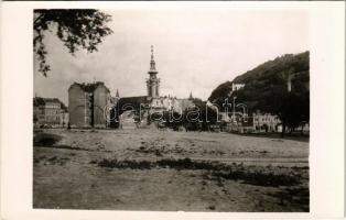 Budapest I. Tabán, lebontott rész a Rác templom előtt. photo