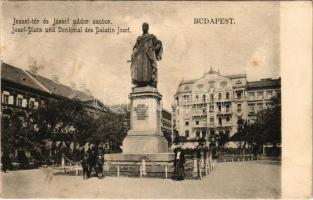 Budapest V. József tér és József nádor szobor (fl)