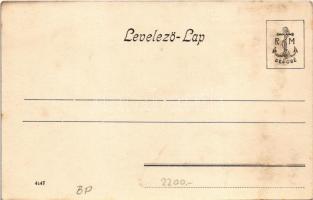 Budapest V. József tér és József nádor szobor (fl)