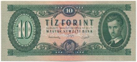 1949. 10Ft A 014 162239 T:I / Hungary 1949. 10 Forint A 014 162239 C:UNC Adamo F3