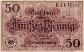 Német Birodalom/Weimari Köztársaság/Osnabrück 1921.9.1. 25Pf, 50Pf T:II,II/III