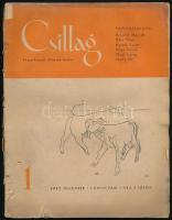 1947 A Csillag c. folyóirat I. évf. I. száma + 3 másik szám