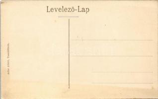 Tusnádfürdő, Baile Tusnad; vasútállomás, gőzmozdony, vonat. Adler Alfréd / railway station, locomoti...