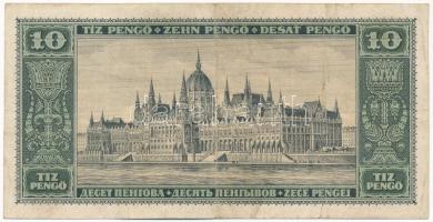 1926. 10P "B 022 018628" T:III / Hungary 1926. 10 Pengő "B 022 018628" C:F
Adam...