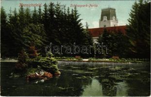 1911 Race, Kranichsfeld; Schlosspark-Partie / castle park
