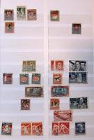 SVÁJC 1910-2002 főleg bélyegzett készlet, több mint 3.100 nagyrészt képes bélyeg rengeteg Pro Patria és Pro Juventute kiadással, teljes sorokkal 32 osztott lapos Lindner rendező berakóban