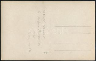 1930 Bayreuth, Siegfried Wagner (1869-1930) német zeneszerző, karmester és Arturo Toscanini (1867-19...